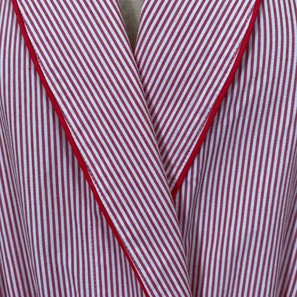 Austin Manor Vintage Men’s SeerSucker Lounging Robe - Picture 9 of 13